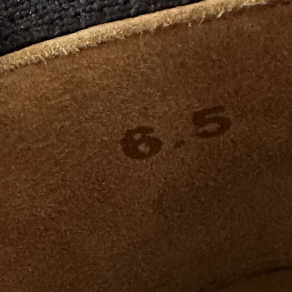 Everlane Womens The 40 Hour Flat ReKnit Size 6.5 Navy Blue Pointed Toe Slip On - Picture 7 of 9